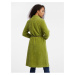 Zelený dámský kabát ORSAY