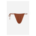 Plavky karl lagerfeld karl dna glam string bottoms copper