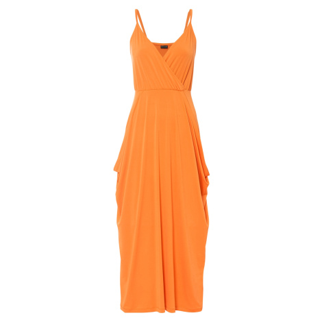 Bonprix BODYFLIRT zajímavé šaty Barva: Oranžová, Mezinárodní