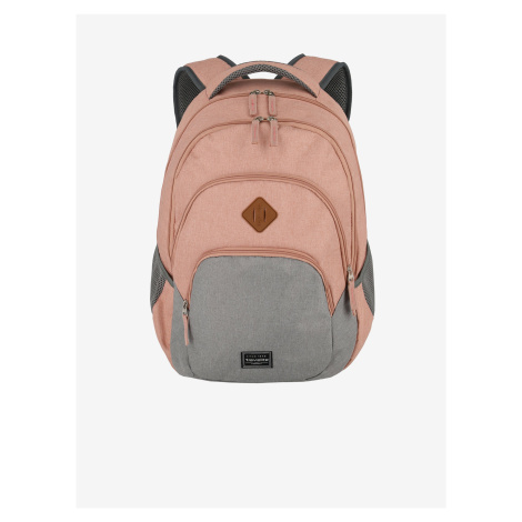 Růžový batoh Travelite Basics Melange