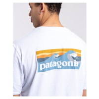 Patagonia M's Boardshort Logo Pocket Responsibili-Tee White