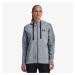 Mikina Under Armour Rival Fleece Fz Hoodie Gray