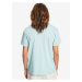 Světle modré pánské polo tričko Quiksilver Natural Dye