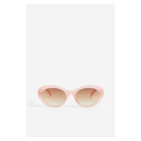 H & M - Kulaté sluneční brýle - růžová H&M