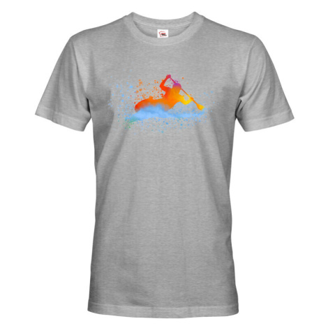 Pánské vodácké tričko s potiskem vodáku - skvělý dárek na narozeniny BezvaTriko