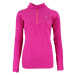 Peak Mountain Sweat polaire 1/2 zip femme AFINE Růžová