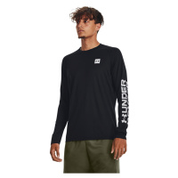 Pánské tričko Tech Prt Fill LS Black - Under Armour