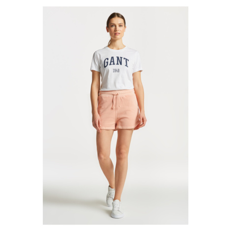 TEPLÁKOVÉ ŠORTKY GANT RELAXED SUNFADED SHORTS oranžová