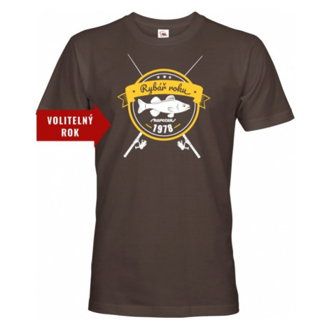Originální tričko pro rybáře k narozeninám - volitelný rok na přání BezvaTriko