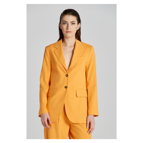 Žlutá dámská saka