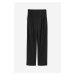 H & M - Zužující se kalhoty - černá