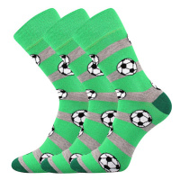 LONKA® ponožky Woodoo 01/fotbal 3 pár 117671