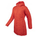 Columbia POWDER LITE MID JACKET Dámská dlouhá zimní bunda, oranžová, velikost