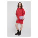 Šaty Polo Ralph Lauren červená barva, mini, oversize