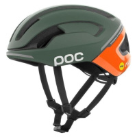 POC Omne Beacon MIPS Fluorescent Orange AVIP/Epidote Green Matt Cyklistická helma