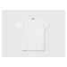 Benetton, T-shirt In Pure Organic Cotton