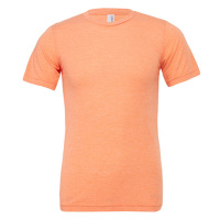 Canvas Unisex tričko CV3413 Orange Triblend -Heather