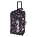Kufr Meatfly Contin Trolley Bag hibiscus black 100l