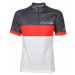 Cyklistický dres inSPORTline Pro Team černo-červeno-bílá