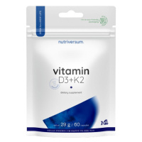 Nutriversum Vitamin D3+K2 60 kapslí
