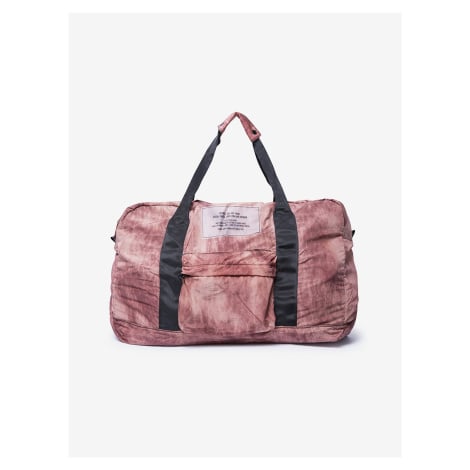 Růžová pánská vzorovaná taška Diesel Pakab Dupak