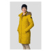Hannah GEMA Dámský zimní kabát, žlutá, velikost