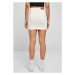 Ladies Organic Stretch Denim Mini Skirt - offwhite raw
