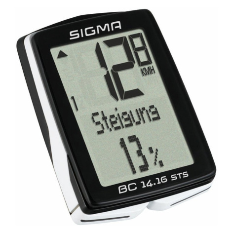 Cyklocomputer Sigma BC 14.16 STS/CAD bezdrátový Barva: černá