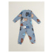 Pyžamo s dlouhým rukávem MAMUTI modré BABY Extreme Intimo