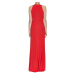 Luxusní červené dlouhé šaty - MICHAEL KORS