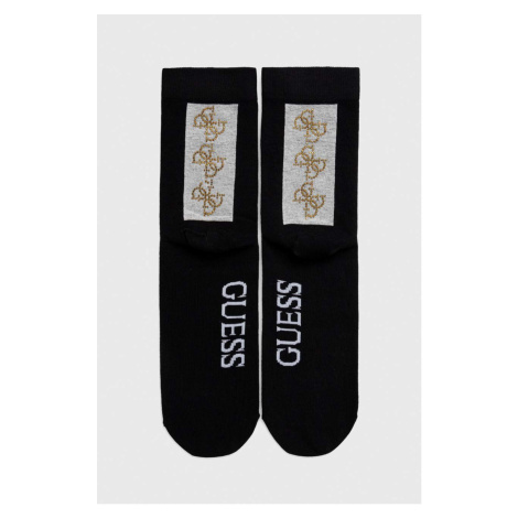 Ponožky Guess dámské, černá barva, O3YY02 KBZU0