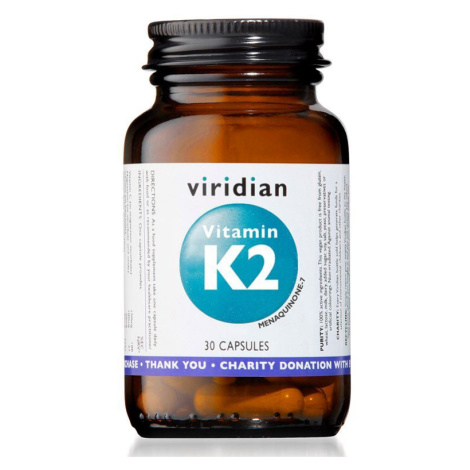 Vitamin K2 30 kapslí - Viridian