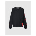 Calvin Klein Calvin Klein pánské černé tričko s dlouhým rukávem CK ECO FASHION TEE