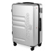 Cestovní kufr Compactor Hybrid Luggage XL Vacuum System 53,5×31×80 cm, stříbrný