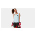 The North Face W Fine Tank Angel Falls Blue