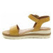 Tamaris 1-28222-24 okrová dámská letní obuv Béžová
