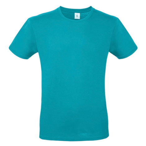 B&amp;C Pánské tričko TU01T Real Turquoise B&C