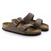 Birkenstock Arizona BF Nubuck Mocha Narrow Fit