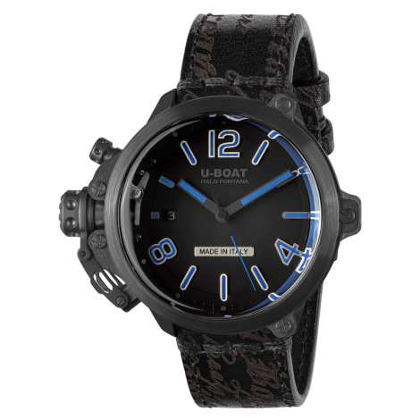 U-Boat 8808 Capsule PVD BK BL 45mm