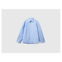 Benetton, Classic Shirt In Pure Cotton