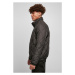 Diamond Quilted Short Jacket - black