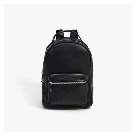 Cropp - Koženkový batoh - Černý