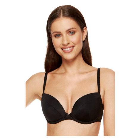 Podprsenka push-up plunge Zara/B1 černá Gorteks
