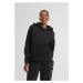 Urban Classics / Ladies Fluffy Hoody black