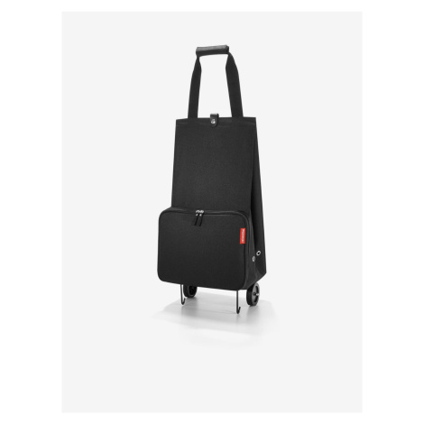 Černá nákupní taška na kolečkách Reisenthel Foldabletrolley