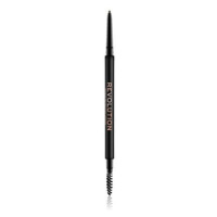 Revolution Precizní tužka na obočí s kartáčkem (Precise Brow Pencil Light Brown) 0,05 g Light Br