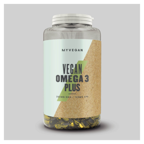 Vegan Omega 3 Plus - 180Softgelové kapsle Myprotein
