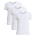 Tezen kvalitní pánské triko do 'U' FTU01 - trojbal bílá