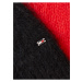 Krémovo-červený dámský svetr s příměsí vlny Tommy Hilfiger