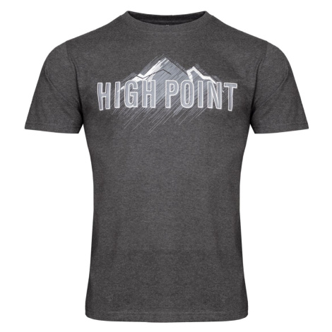 High point High Point 3.0, grey melange Pánské triko
